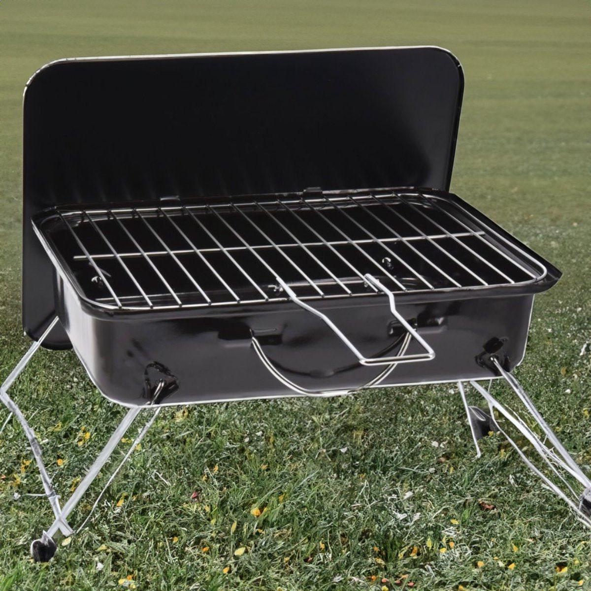 Portable Tabletop Barbecue Grill 35 By 25 Cm Compact Outdoor Cooking Stove For Camping And Picnics.